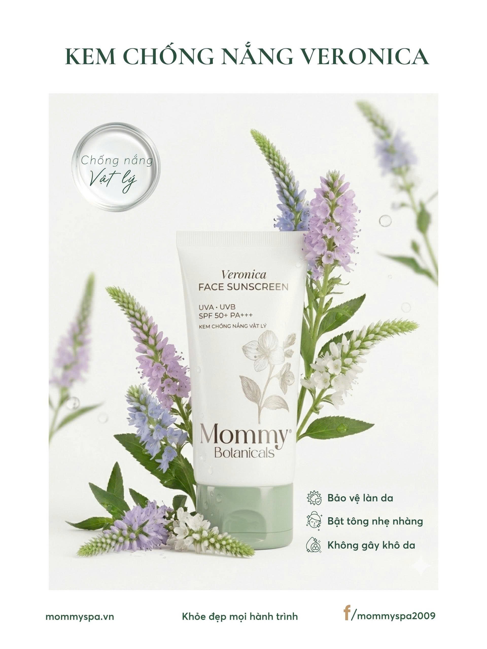 Kem Chống Nắng Vật Lý Được các Mẹ Tin Dùng Tại 22 Bệnh Viện: Bước Tiến Mới Từ Veronica Face Sunscreen