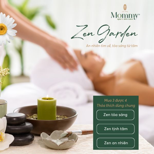 Chăm sóc sức khỏe tinh thần với liệu pháp hương thơm tại Mommy Spa