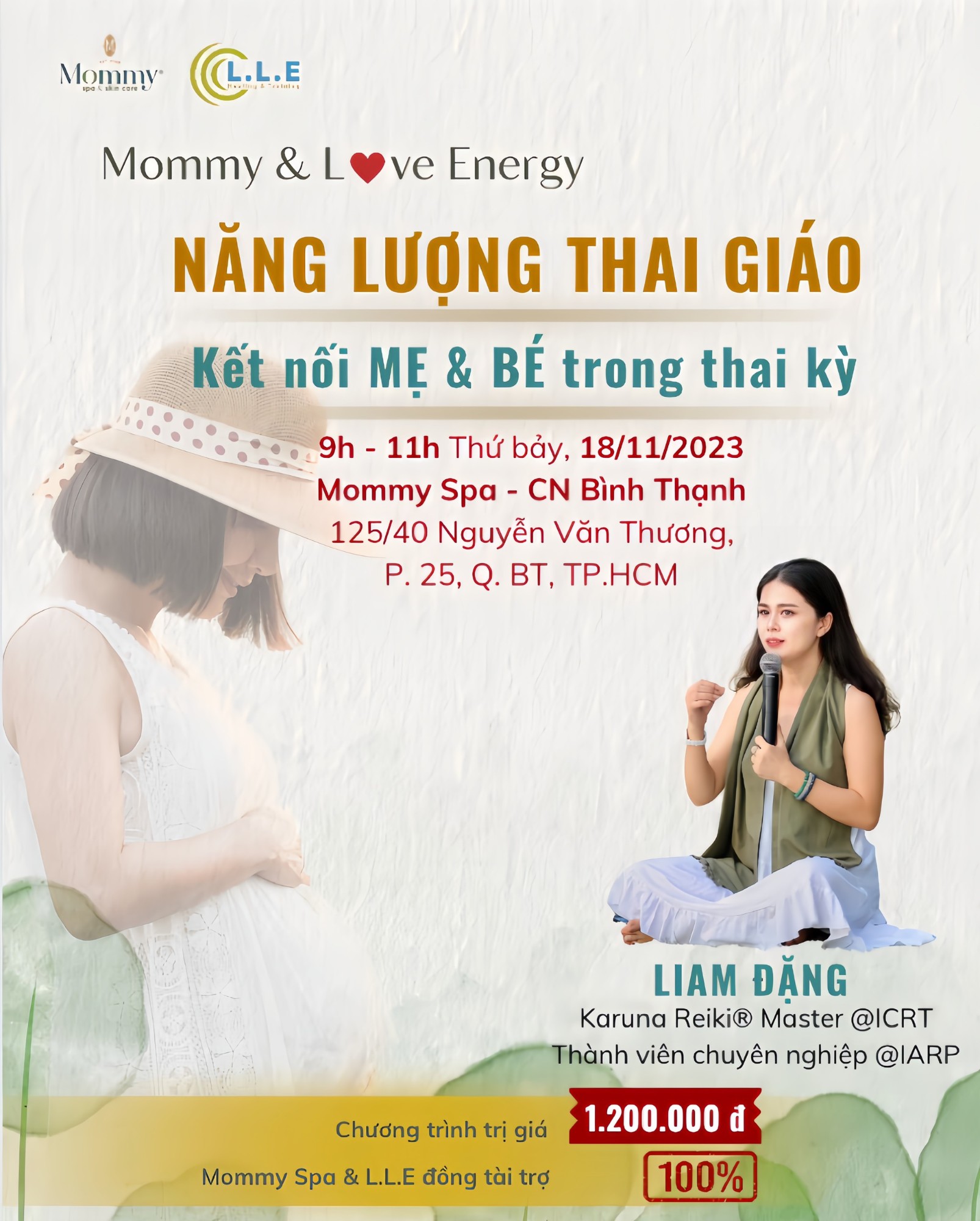 LỚP HỌC: Thai giáo, kết nối năng lượng giữa Mẹ và Bé