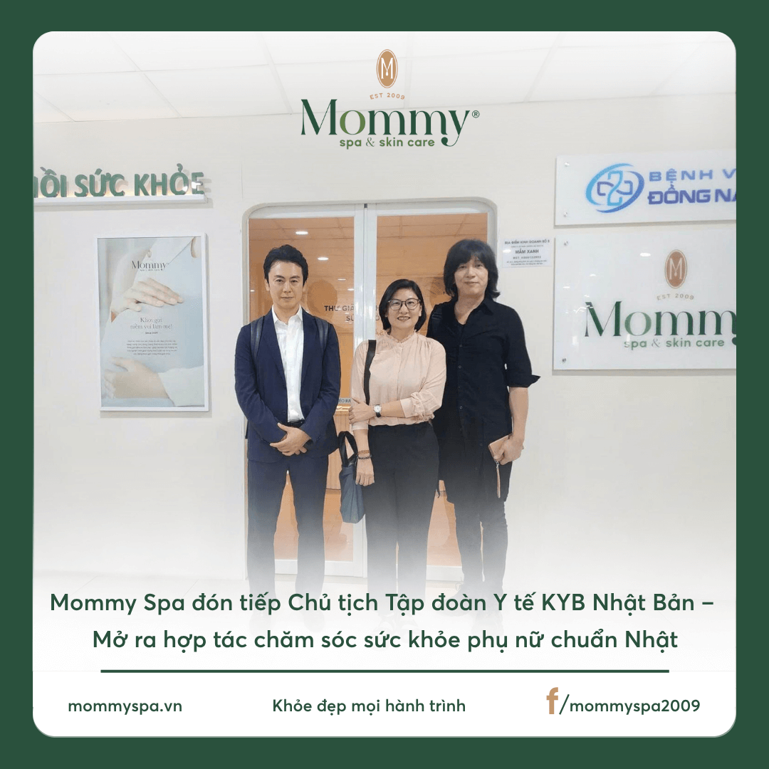 Mommy Spa đón tiếp Chủ tịch Tập đoàn Y tế KYB Nhật Bản – Mở ra hợp tác chăm sóc sức khỏe phụ nữ chuẩn Nhật